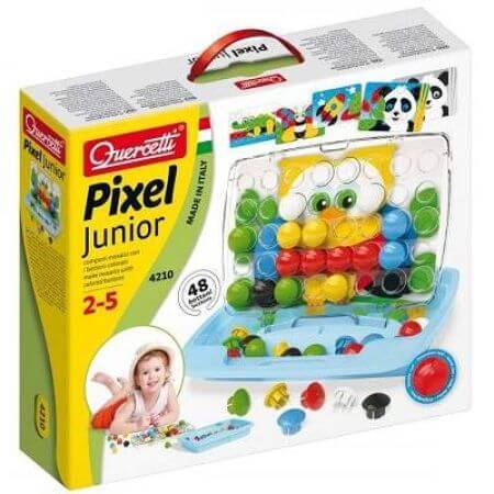 Pixel Junior Mosaico, 2-5 anni, Q4210, Quercetti