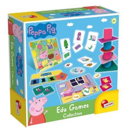 La mia prima collezione di giochi di Peppa Pig, +2 anni, Lisciani