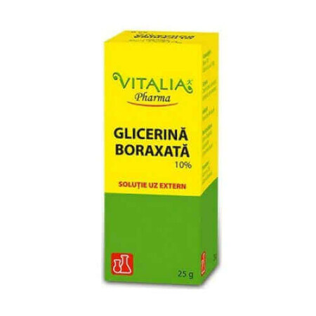 Borax Glycerin 10%, 25 g, Vitalia