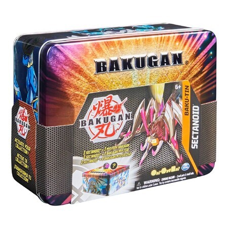 Set S4 Baku-Tin in scatola di latta, Bakugan