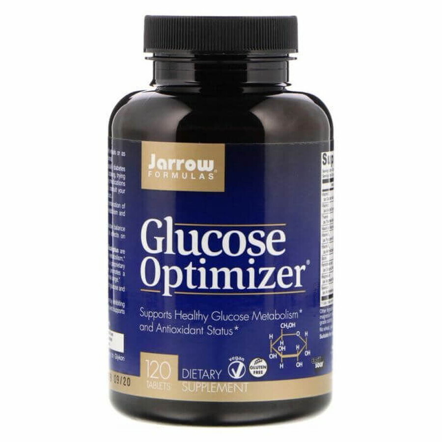 Glucose Optimizer Jarrow Formulas, 120 compresse, Secom