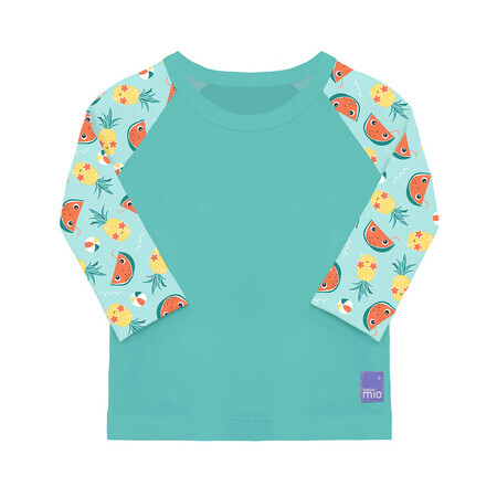 Camicia da spiaggia con protezione UV tropicale, taglia M, 1 pezzo, Bambino Mio