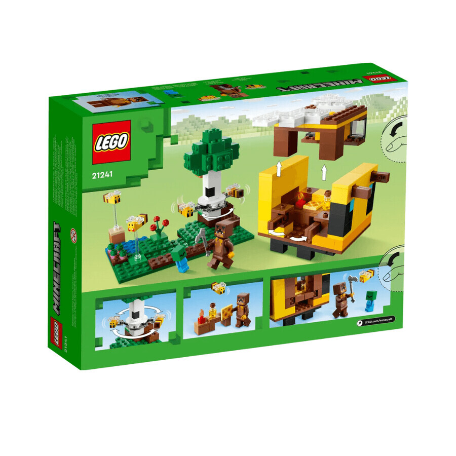 Casa delle api Lego Minecraft, 8 anni+, 21241, Lego