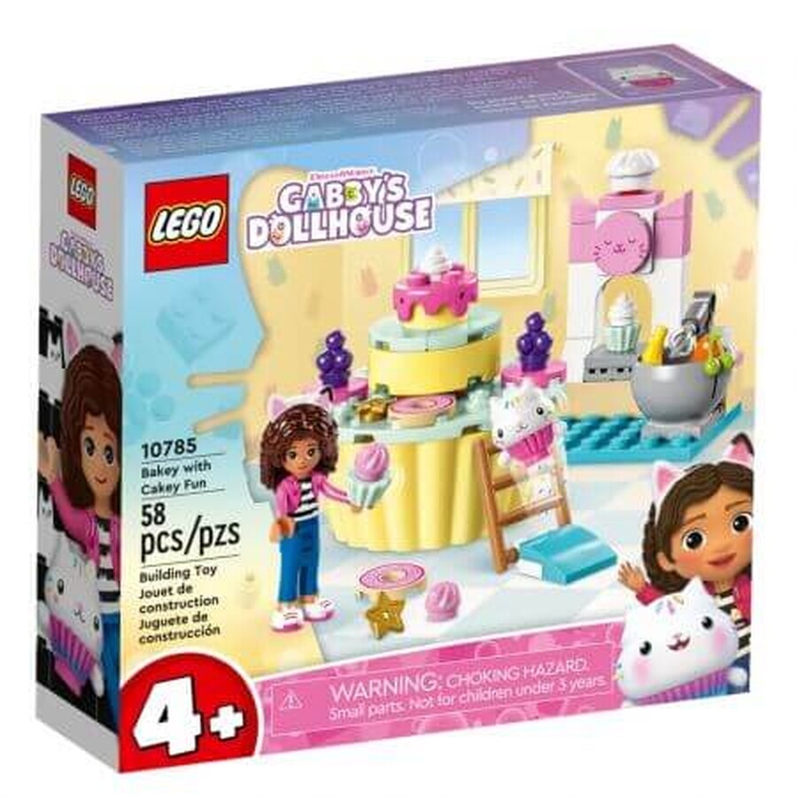 Divertimento in cucina con la Casa delle bambole di Briosel Gabby, 4 anni+, 10785, Lego