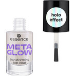 Esmalte de uñas Meta Glow Multi-reflecting Top Coat, 8 ml, Essence