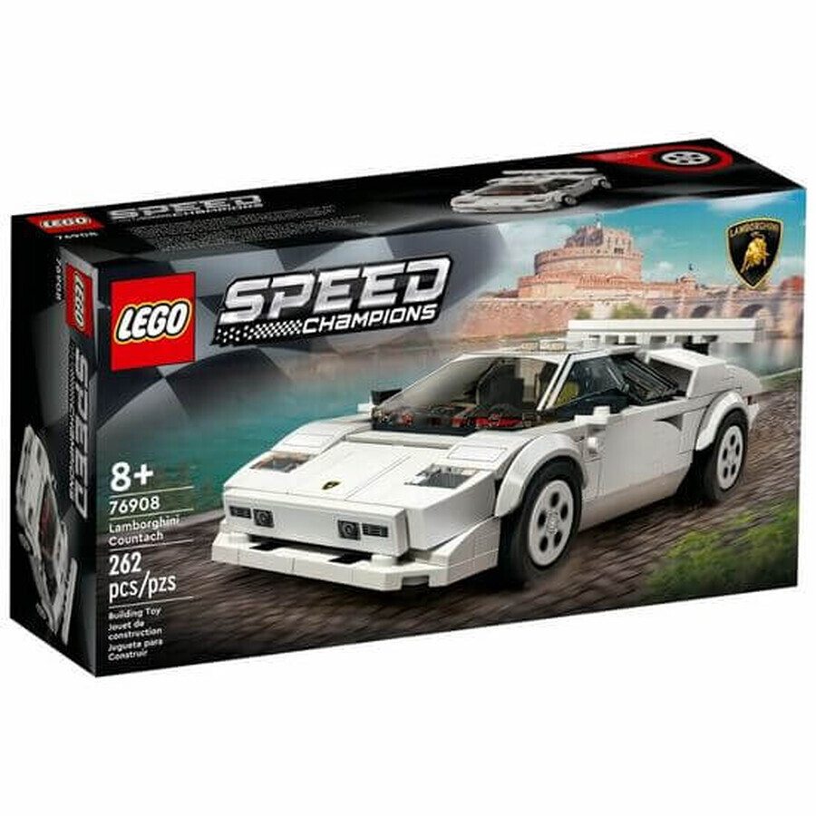 Lamborghini Countach Lego Speed Champions, +8 anni, 76908, Lego