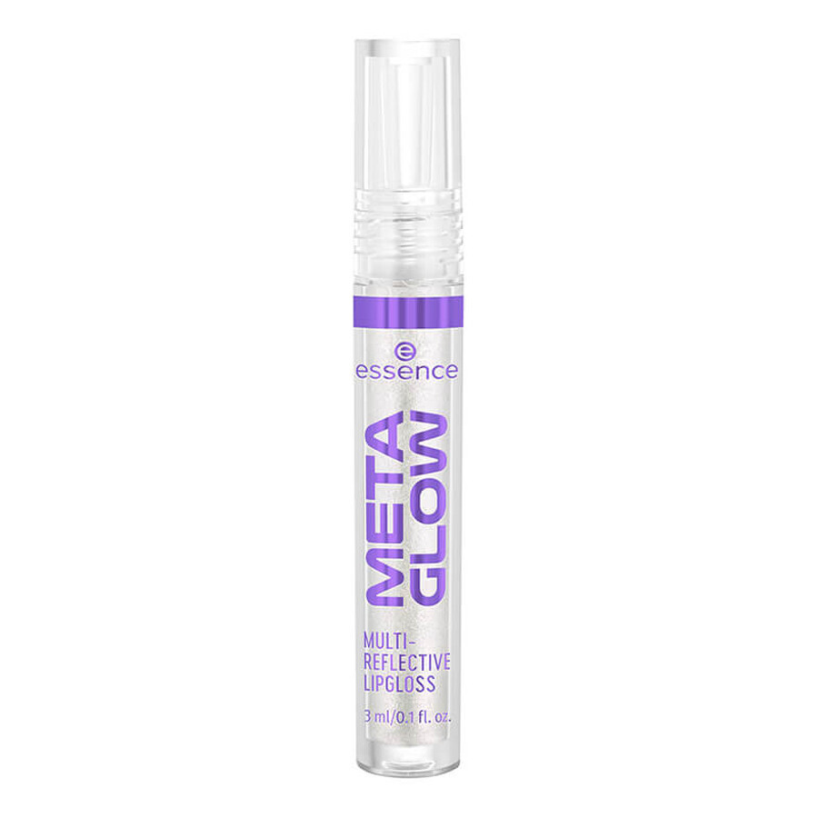 Luciu de buze Meta Glow Multi-Reflective, 01 - Cyber Space, 3 ml, Essence