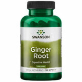 Ginger Root, 500 mg, 100 capsules, Swanson