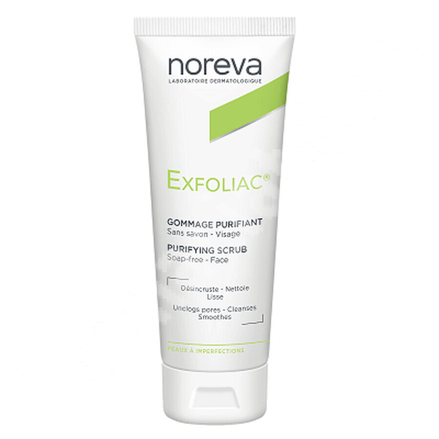 Scrub purificante esfoliante, 50 ml, Noreva