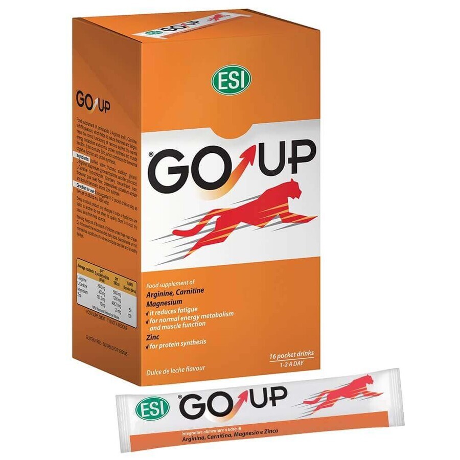 Go-Up Pocket Drink, 16 sachets, Esi Spa