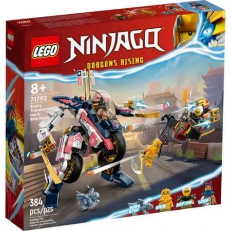 Lego Ninjago Sorella Transformer Robot Speed Bike Creazione Set, +8 anni, 71792, Lego