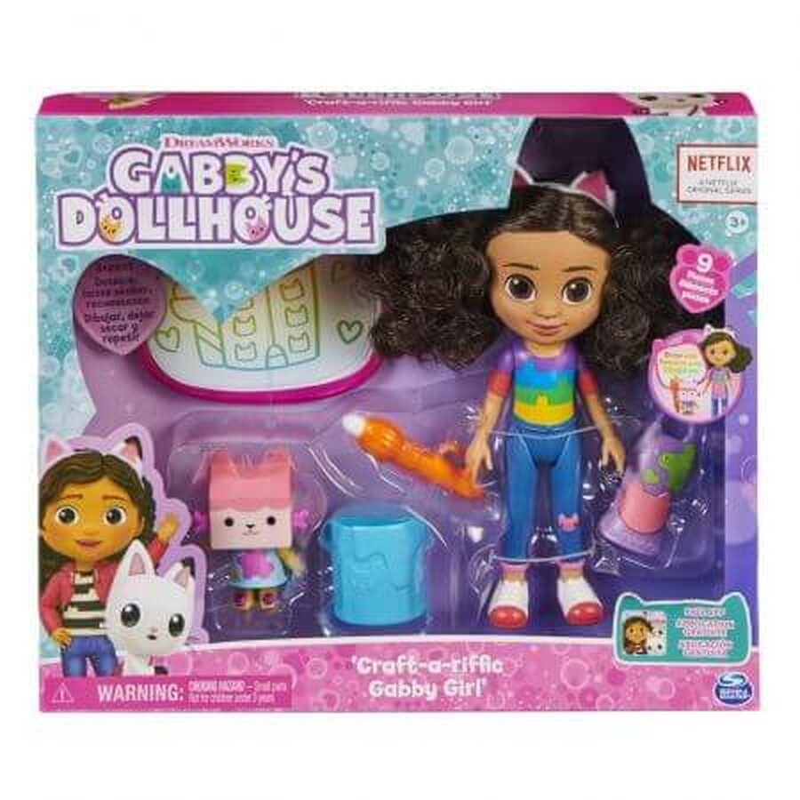Set da gioco e accessori per bambole, +3 anni, Casa delle bambole di Gabby