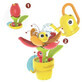 Set di giocattoli da bagno Jucaus fiore e lumaca, 18 mesi+, Yookidoo