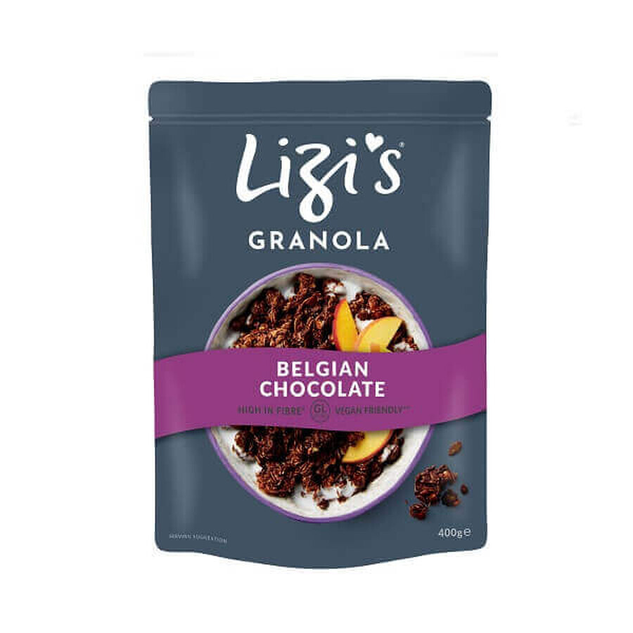 Muesli con cioccolato belga, 400 g, Lizi's