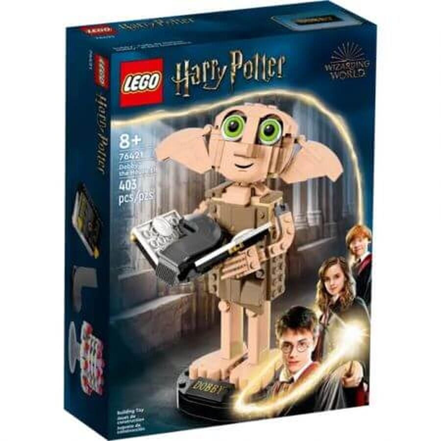 Dobby l'elfo domestico Lego Harry Potter, +8 anni, 76421, Lego