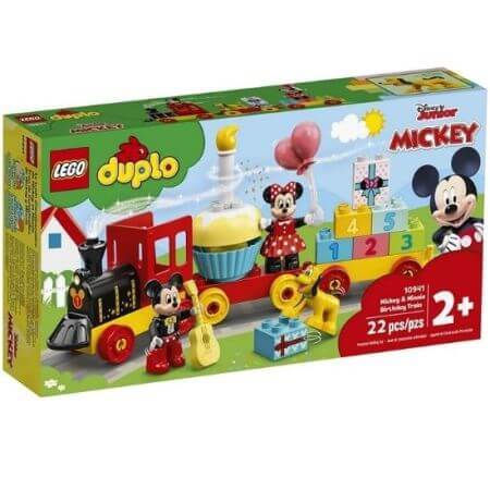 Treno del compleanno di Topolino e Minnie Lego Duplo, +2 anni, 10941, Lego