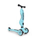 Monopattino convertibile 2 in 1 per bambini Highwaykik 1, Blueberry, Scoot &amp;amp; Ride