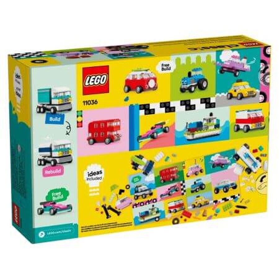 Veicoli creativi, +5 anni, 11036, Lego Classic