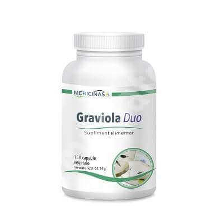 Graviola Duo Medicinas, 150 capsules, Sante Verde Plus