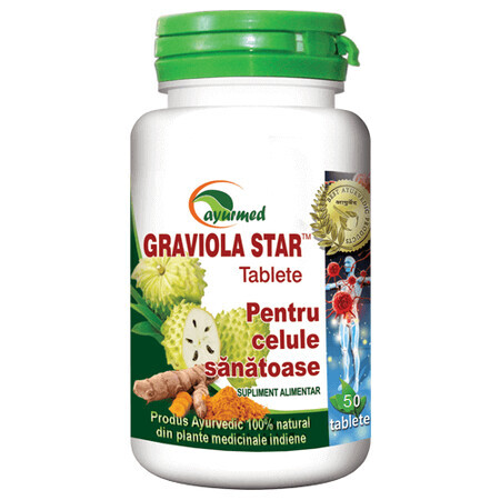 Graviola Star, 50 compresse, Ayurmed