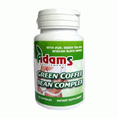 Green Coffee Bean Complex, 30 capsules, Adams Vision