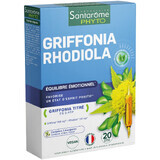 Griffonia Rhodiola, 20 fiale, Santarome Natural