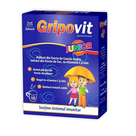 Gripovit Junior, 10 bustine, Zdrovit