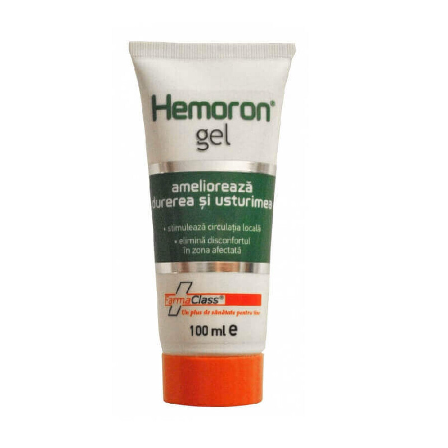 Hemoron Gel lindert Schmerzen und Brennen, 100 ml, FarmaClass