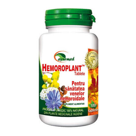 Hemoroplant, 100 compresse, Ayurmed