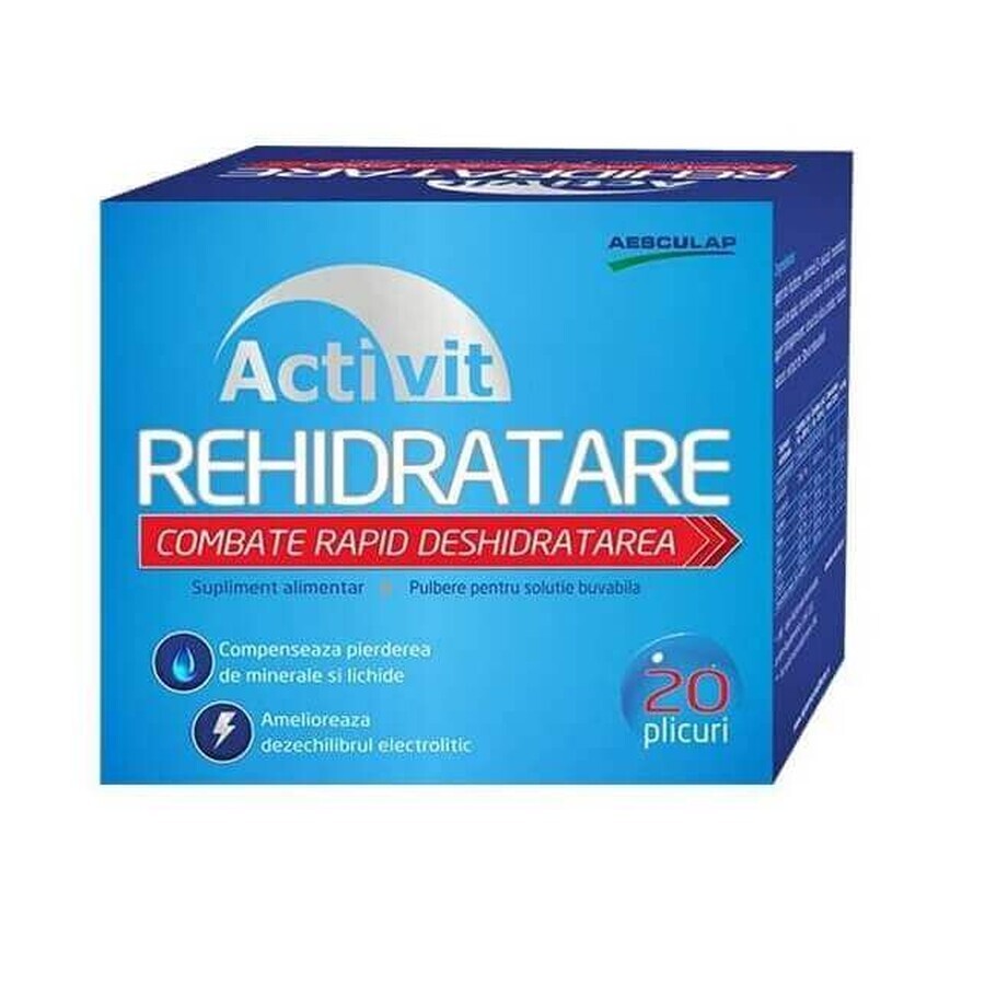 Activit Rehydration, 20 sachets, Aesculap