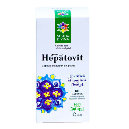 Hepatovit, 60 capsules, Divine Star