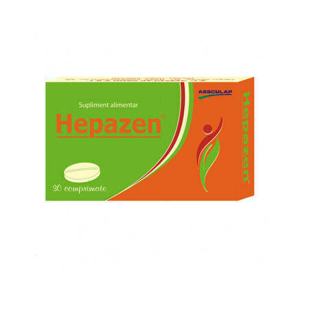 Hepazen, 30 tablets, Aesculap