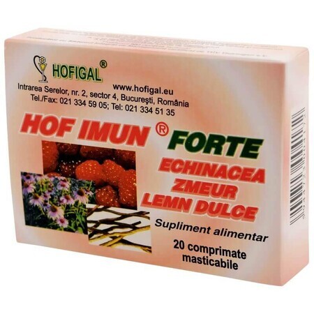 Hofimun Forte, 20 tablets, Hofigal