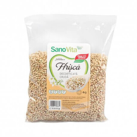 Grano saraceno crudo sgusciato, 500 g, Sanovita