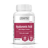 Acido ialuronico con complesso di collagene, 60 capsule, Zenyth