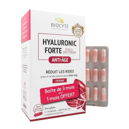 Biocyte Hyaluronic Forte Full Spectrum Integratore Alimentare 30 Capsule