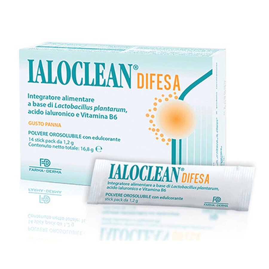 Ialoclean Difesa polvere orodispersibile, 14 stick pack, Farma Derma