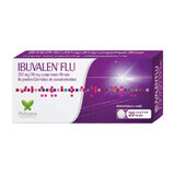 Ibuvalen Flu 200 mg/30 mg, 20 film-coated tablets, Polisano