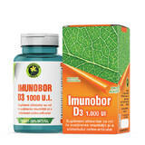 Imunobor D3 1000 UI, 60 cápsulas, Hipérico