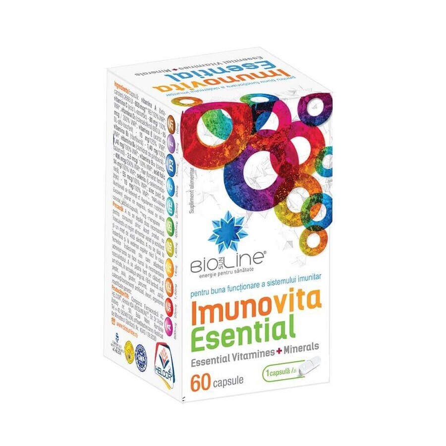 Immunovita Essential, 60 cápsulas, Helcor