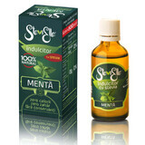 Stevielle liquid sweetener with stevia and mint flavour, 50 ml, Hermes Natural