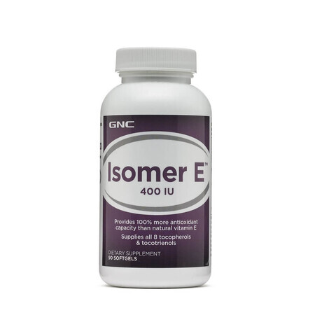 Isomeer E 400 IE, (319422), 90 capsules, GNC