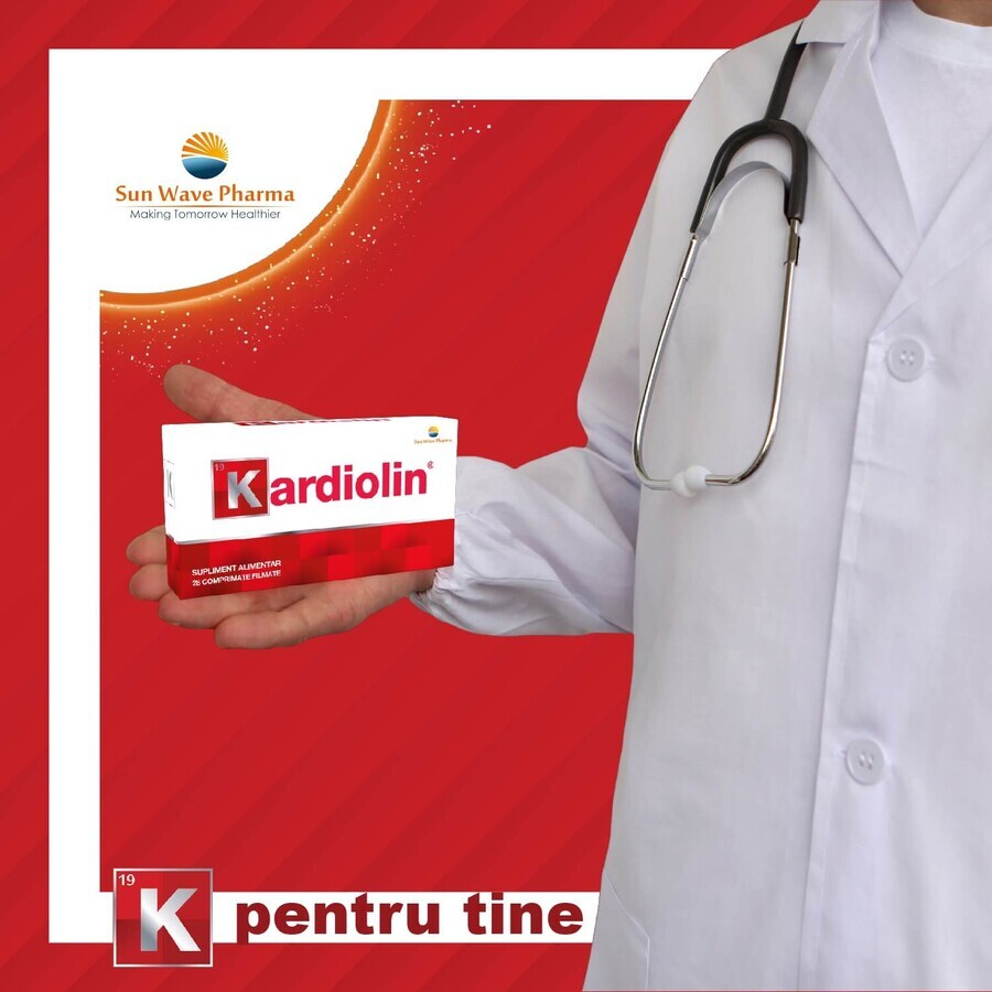 Kardiolin, 28 film-coated tablets , Sun Wave Pharma