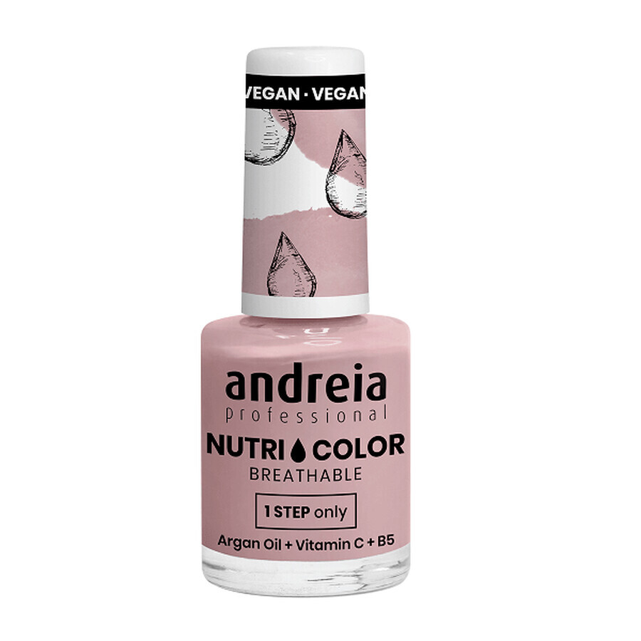 Smalto per unghie NutriColor-Care&Colour NC5, 10,5 ml, Andreia Professional