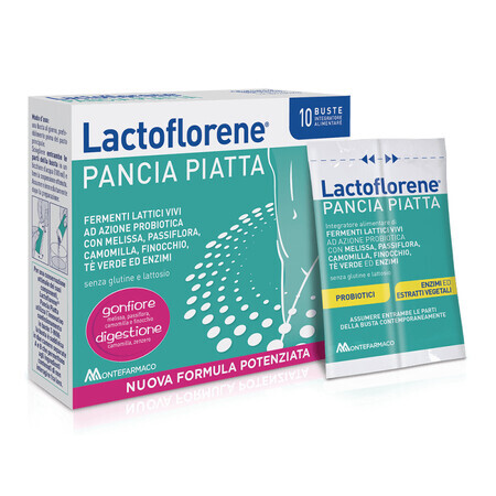 Lactoflorene Pancia Piatta Montefarmaco 10 Buste Duocam