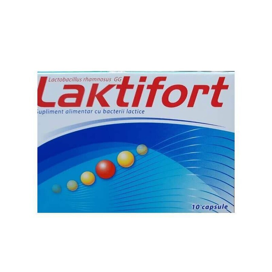 Laktifort, 10 capsule, Peraffarma