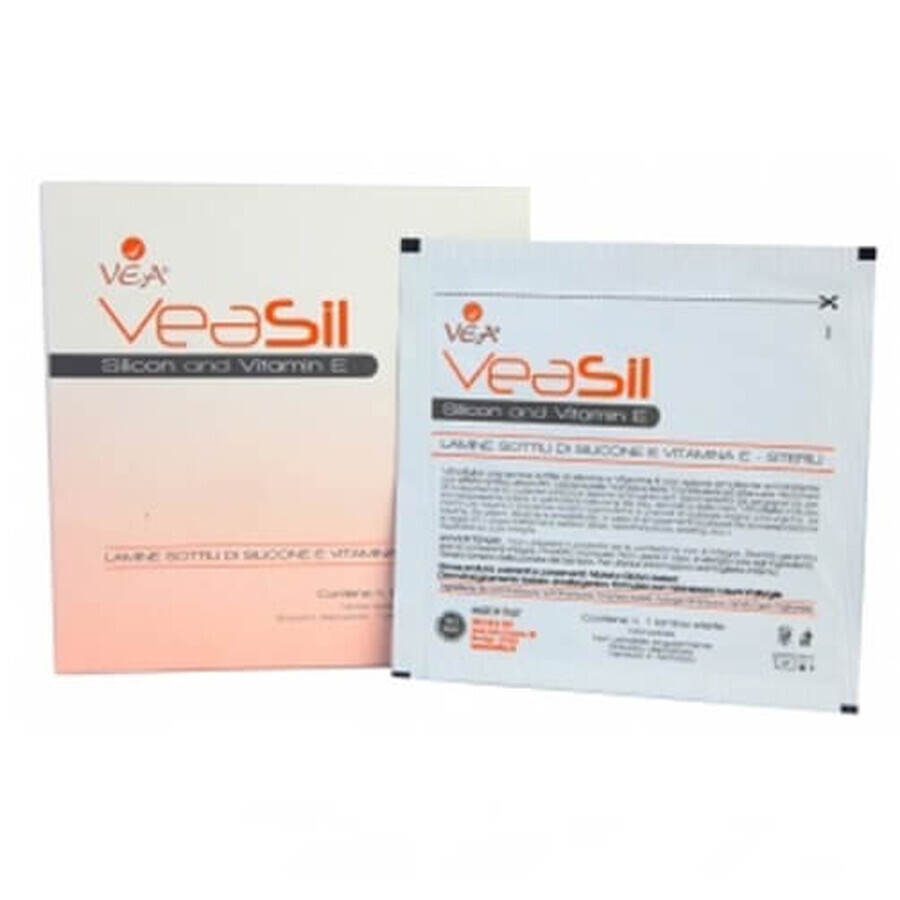 Vea Sil Lamine Sottili Sterili Silicone+Vitamina E 8 Pezzi