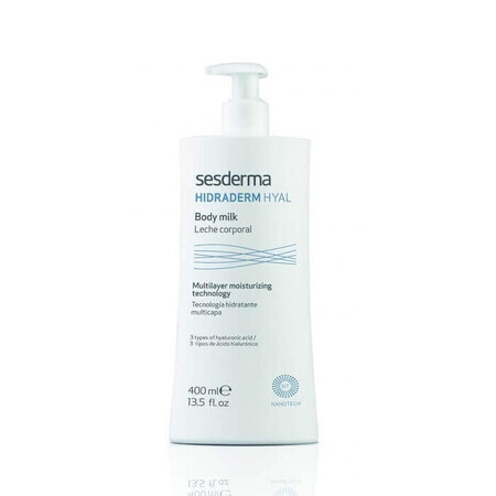 Latte per il corpo Hidraderm Hyal, 400 ml, Sesderma