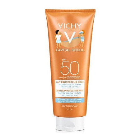 Vichy Capital Soleil Zonnebeschermingsmelk voor kinderen met SPF 50+, 300 ml