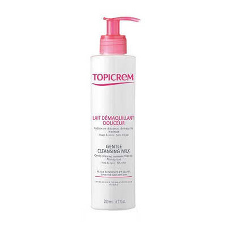 Topicrem gentle cleansing milk, 200 ml, NIGY